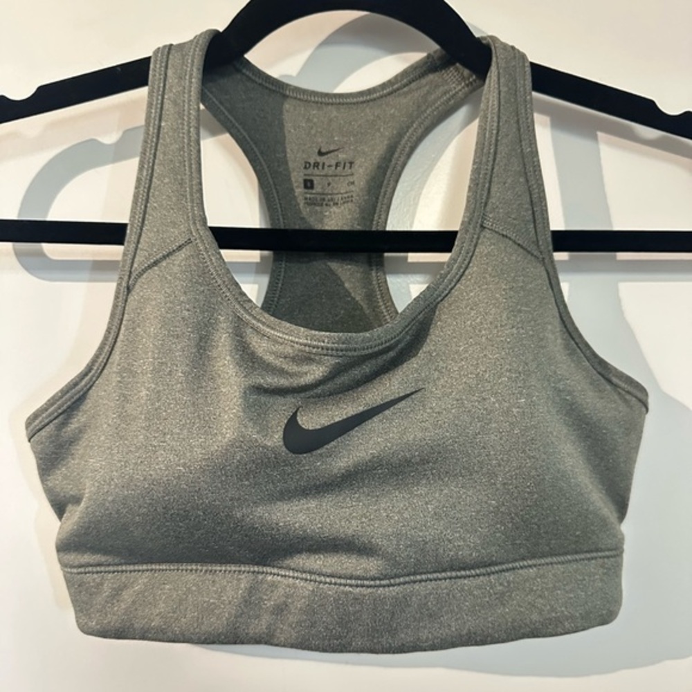 Nike Women's Dri-FIT Silver Sports Bra